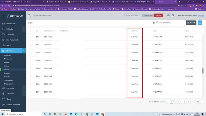 Continuum Order Manager Enhancements Released