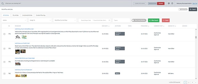 Continuum Workflow Manager